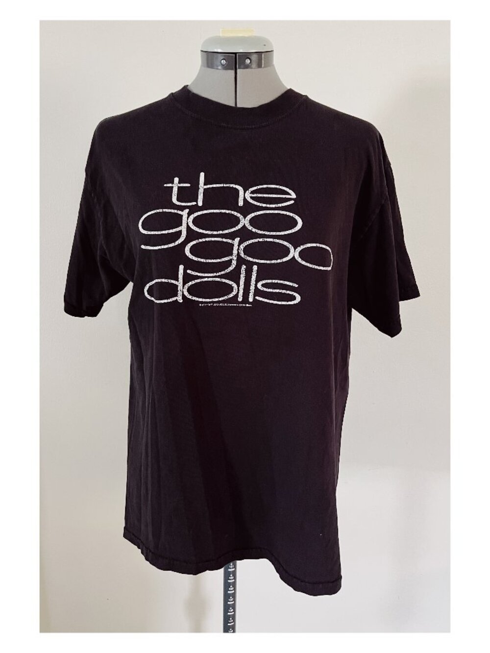 VTG Cinder Block Sz M Goo Goo Dolls Gutterflower Tour Y2k 2002 Band Tee